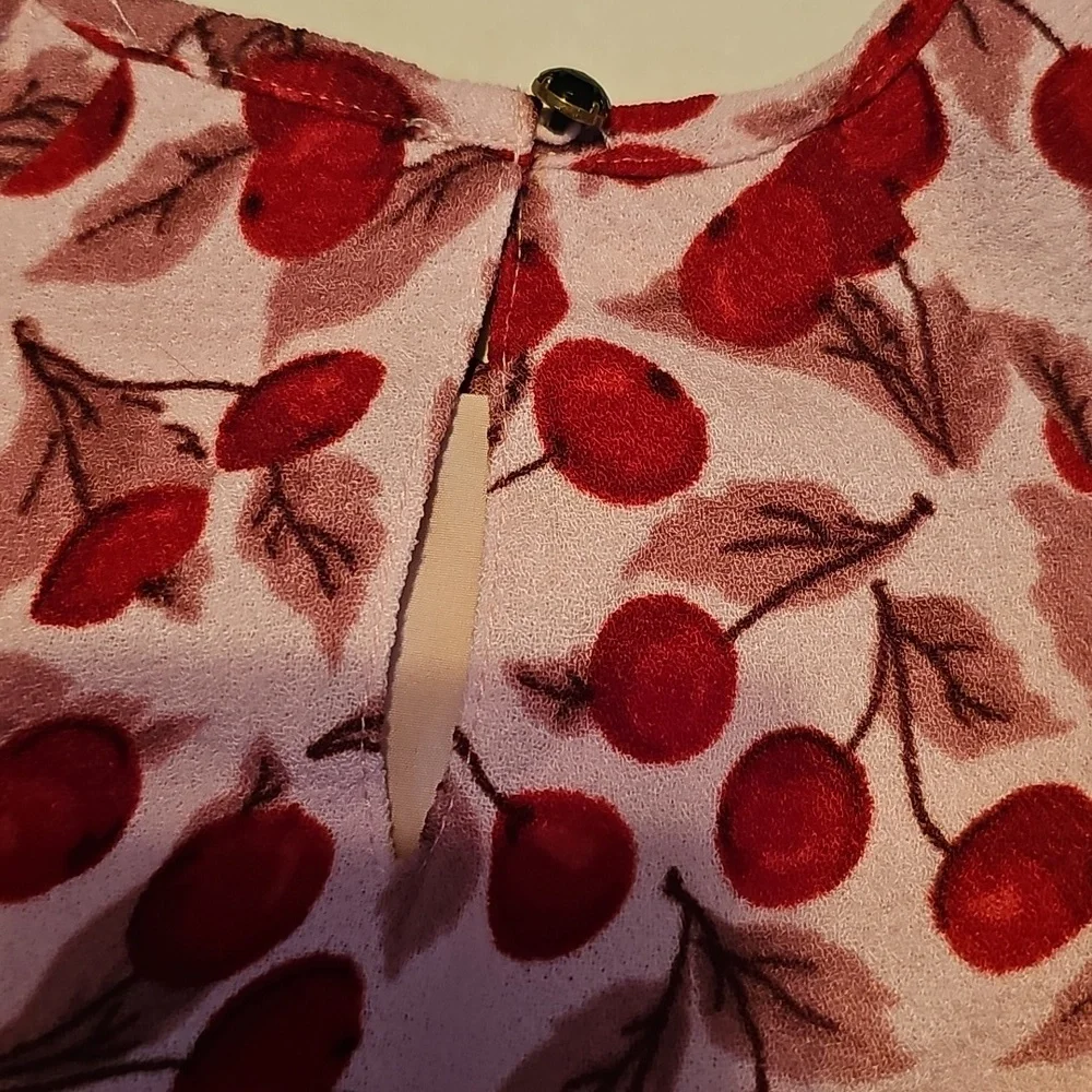 Kate Spade Cherry Print Dress SZ 24 Months 🍒